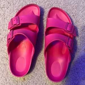 Pink Birkenstocks